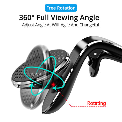 MagniDrive 360 – מחזיק טלפון מגנטי לרכב – שליטה מלאה בנהיגה