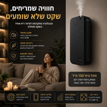 מפיץ ריח חכם AromaFlow